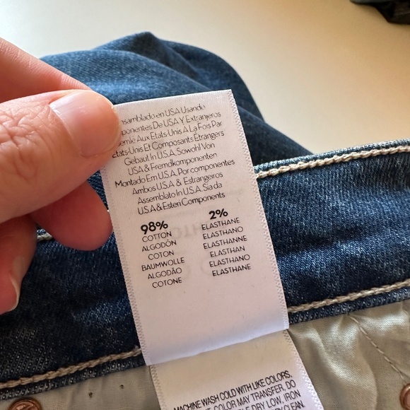 Mother Denim The Saint Ankle Jeans in Gutter Punk Wash | Size 29 - Picture 10 of 13